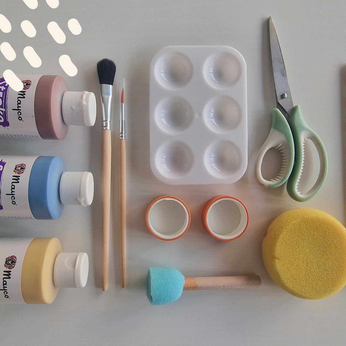 Keramik-Bemalbox – Zuhause Keramik bemalen mit Farben & Brennservice