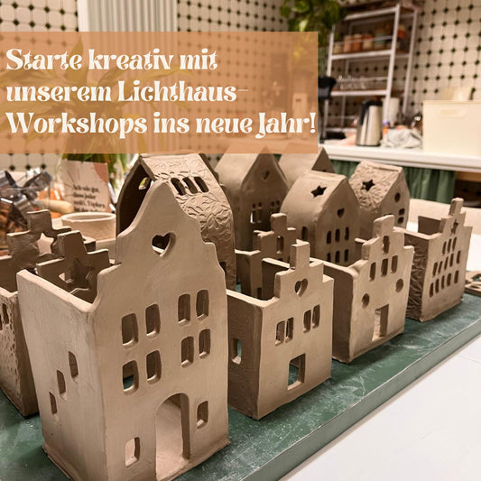 ✨ Lichthäuser formen – Handbuilding-Special in der Kneterei | 14. Januar 2026