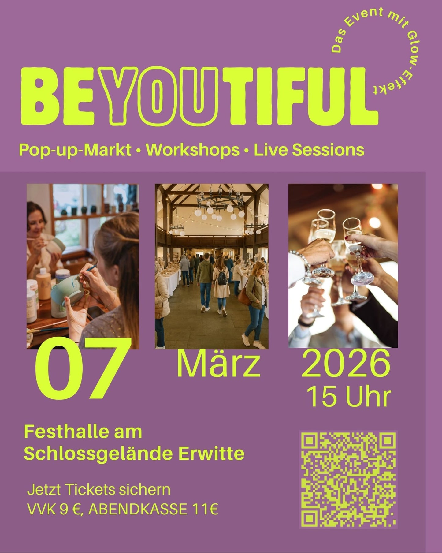Keramik bemalen beim BeYOUtiful Event in Erwitte | Sa, 07.03.2026 | Start 15:00 Uhr
